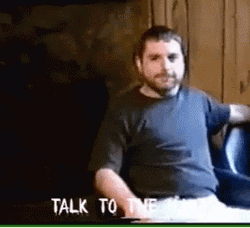 Go Ahead Talk To The Hand GIF