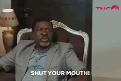 Go Away Shut Up GIF
