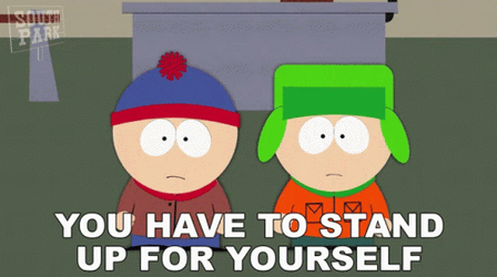 Go Back And Stand It Up For Yourself GIF