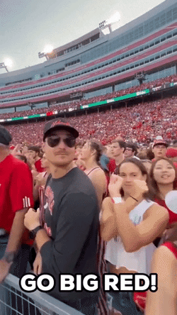 Go Big Red Woohoo GIF