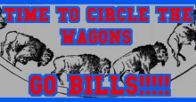 Go Bills Buffalo Walking Animation GIF