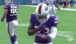 Go Bills Player Shoulder Dance GIF