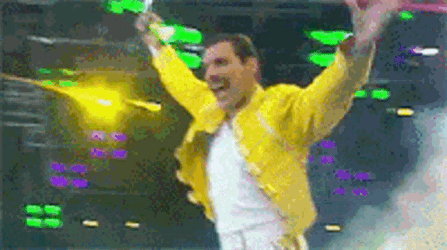 Go Freddie Mercury GIF