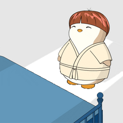 Go Night Night Kimono Pudgy Penguin GIF