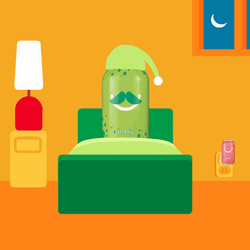 Go Night Night Pajama Cucumber GIF