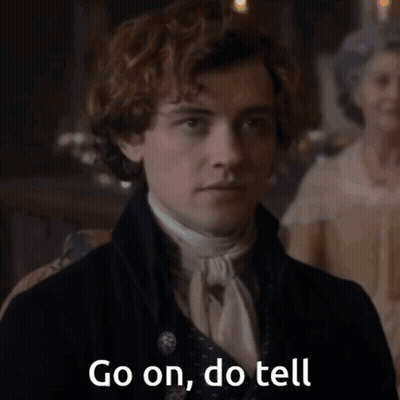 Go On Do Tell GIF