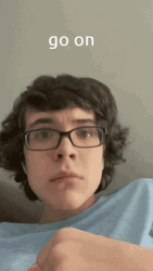 Go On Nod By Boy On Eyeglasses GIF