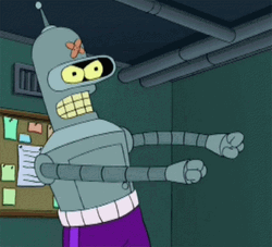 Go Reds Bender Futurama GIF