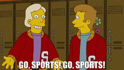 Go Sports The Simpsons