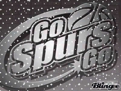 Go Spurs Go Logo GIF
