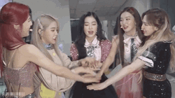 Go Team Red Velvit Kpop Hands In GIF