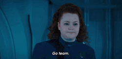 Go Team Star Trek Discovery Lt Tilly GIF