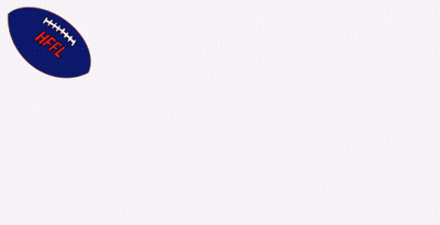 Go Team Stout Logo With Football GIF