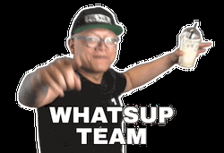 Go Team Whatsup Team Dancing Iced Drink GIF