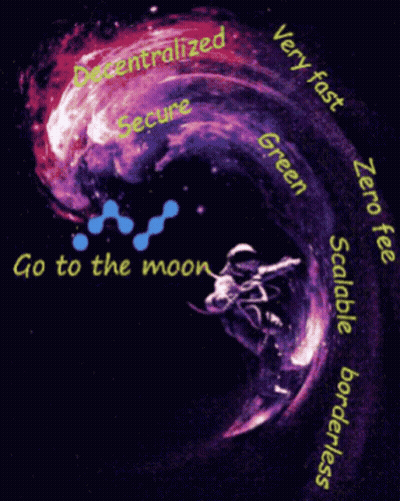Go To The Moon Astronaut Poster GIF
