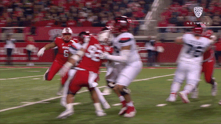 Go Utes Big Hit Take Down GIF