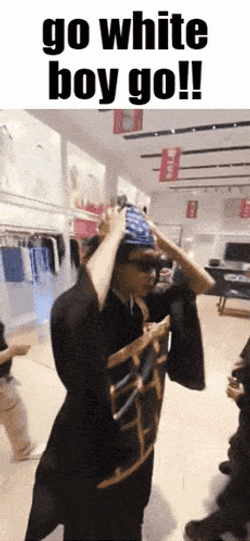 Go White Boy Go Kenjaku GIF