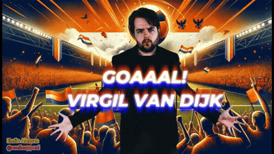 Goaaal Virgil Van Dijk Crowd GIF