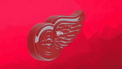 Goal Word On Red Background With Wing GIF