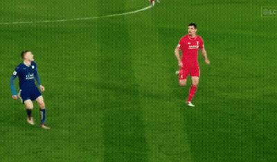 Goalie Jumping To Catch Soccer Ball With Steel.com And LG Ads GIF