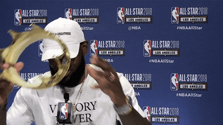 Goat James Interview Wears Crown GIF