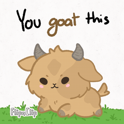Goat Saying You Goat This GIF