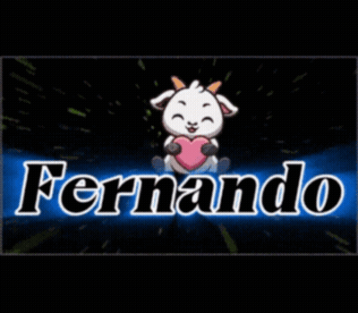 Goat With Name Fernando GIF