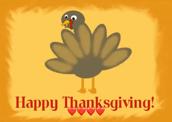 Gobble Gobble Happy Thanksgiving GIF