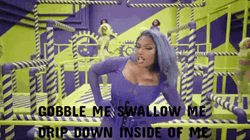 Gobble Swallow Wap GIF