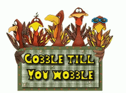 Gobble Wobble Turkey Meme GIF