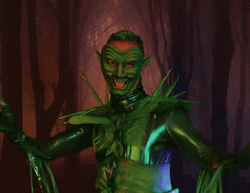 Goblin Blowing Kisses Dark Cave GIF