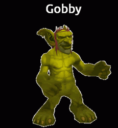 Goblin Cave Gobby Funny Dancing GIF