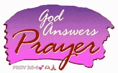 God Answers Prayer Sign GIF