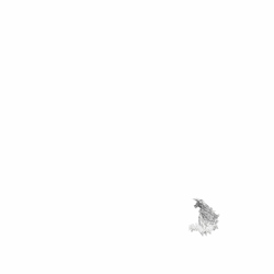 God Black And White Art GIF