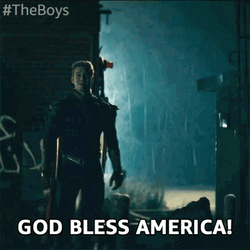 God Bless America Homelander The Boys GIF