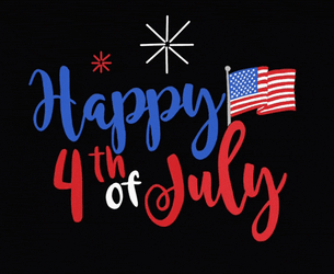 God Bless America Minimalist Graphics Art GIF