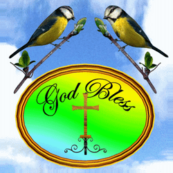 God Bless Two Birds GIF