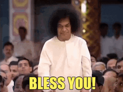 God Bless You India Baba GIF