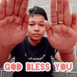 God Bless You Praying Guy GIF