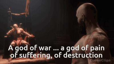 God Of War God Of Pain Suffering Destruction Gameclip GIF