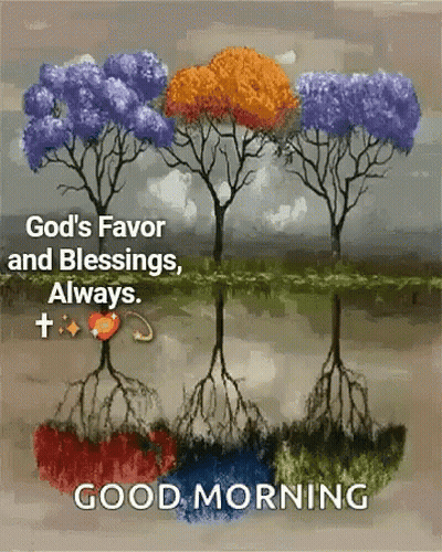 God's Favor And Blessings Good Morning GIF