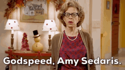 God Speed Amy Sedaris GIF