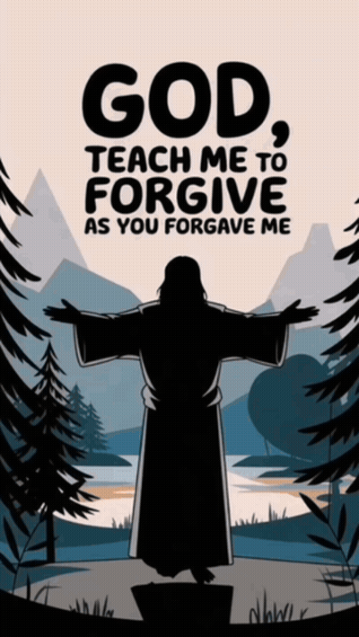 God Teach Me To Forgive As You Forgave Me Poster GIF