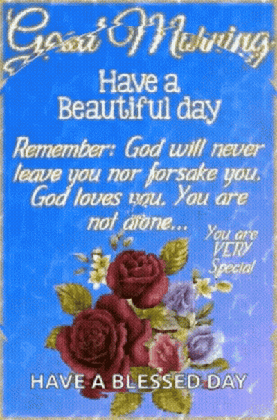 God Will Never Leave You Nor Forsake You GIF