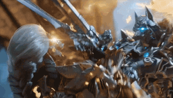 Godfall Orin Combats With Macros GIF