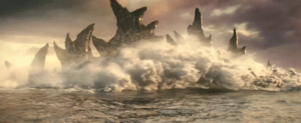 Godzilla 2021 Dive In GIF