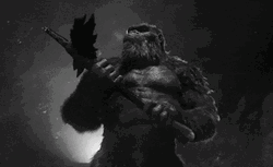 Godzilla 2021 Kong Roars GIF