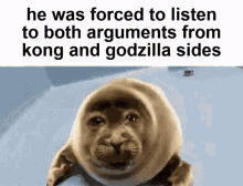 Godzilla Arguments Meme GIF