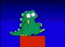 Godzilla Cartoon Dance GIF 