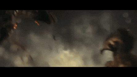 Godzilla Dance But Got Punched GIF